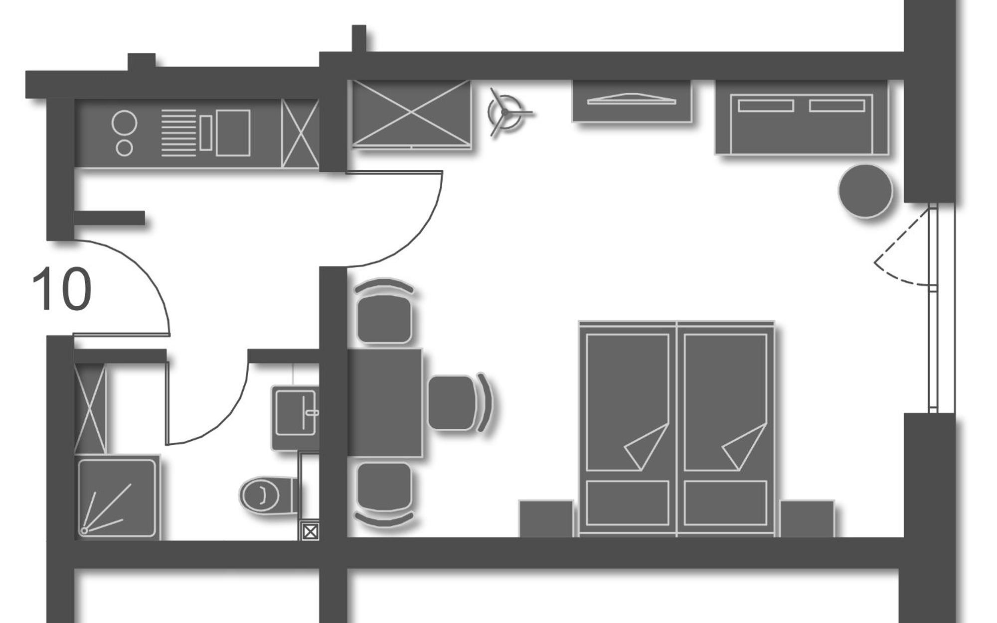 Board Inn - Haus Regensburg Room photo